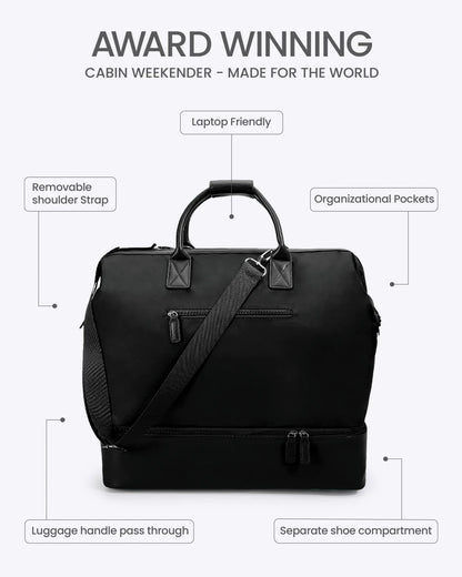 Vegan Cabin Weekender Bag
