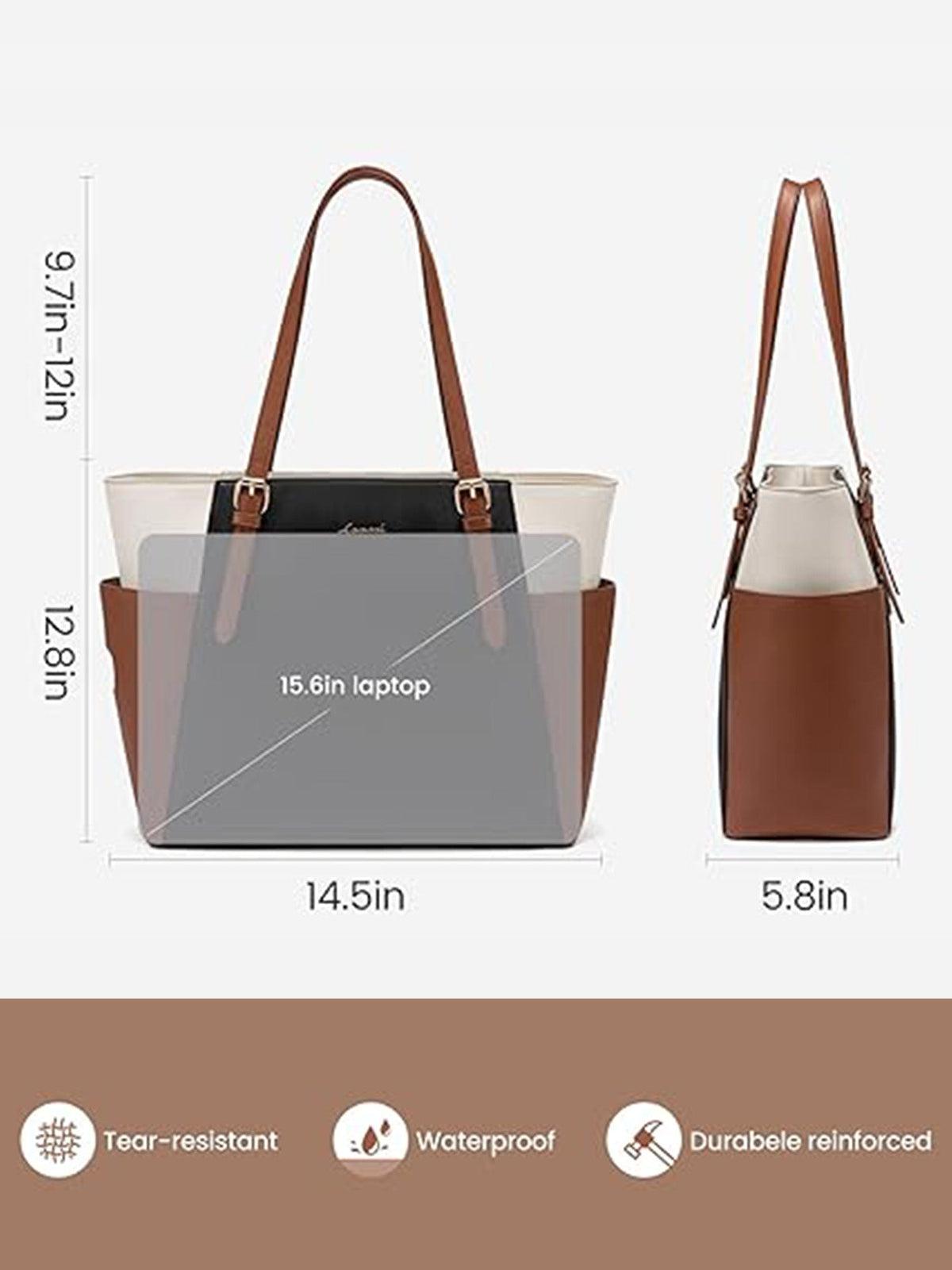 Laptop Tote Bag  15.6" 17.3"