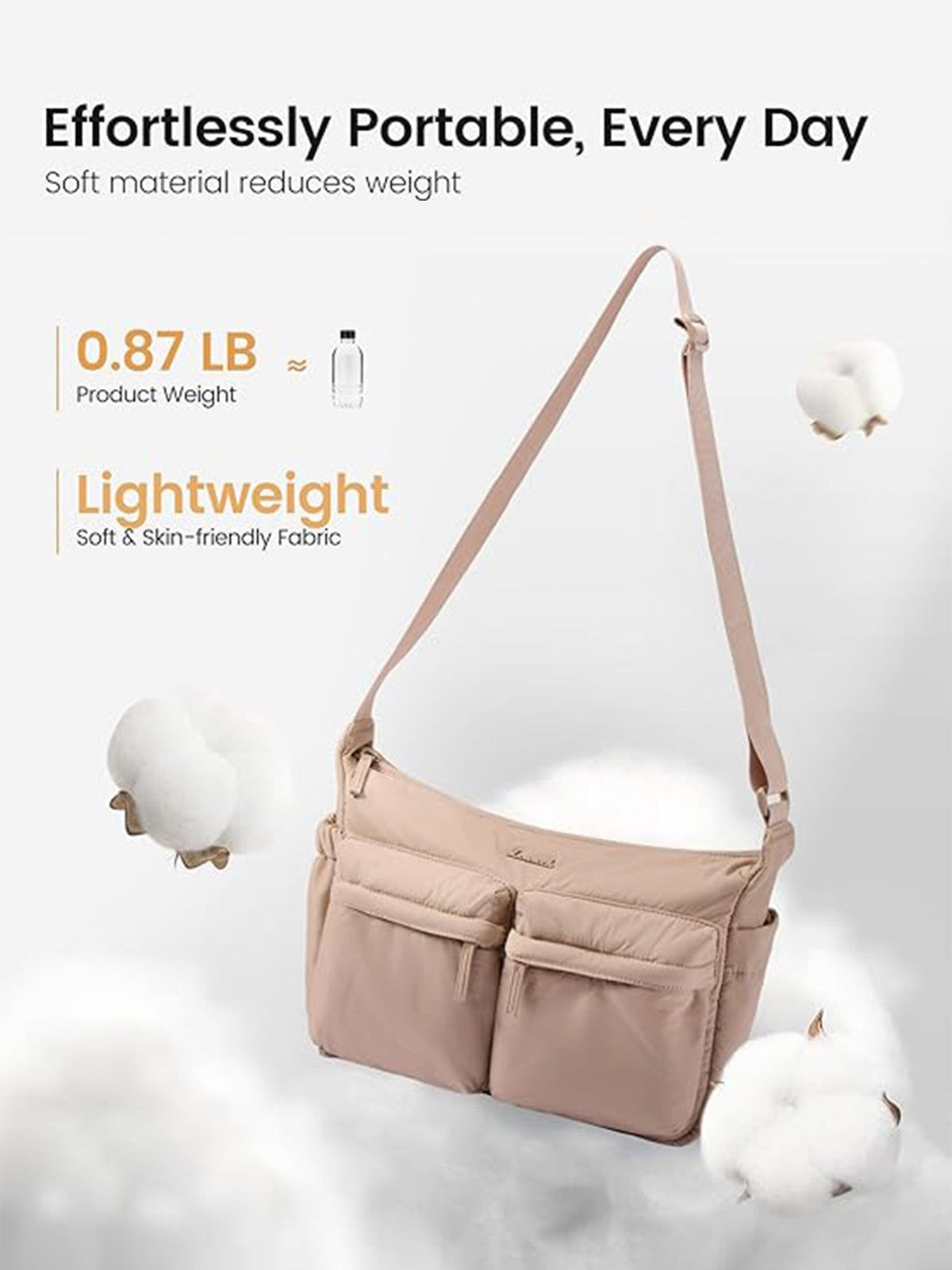 Puffy Crossbody Bags 11.5" 13.5"(US ONLY)