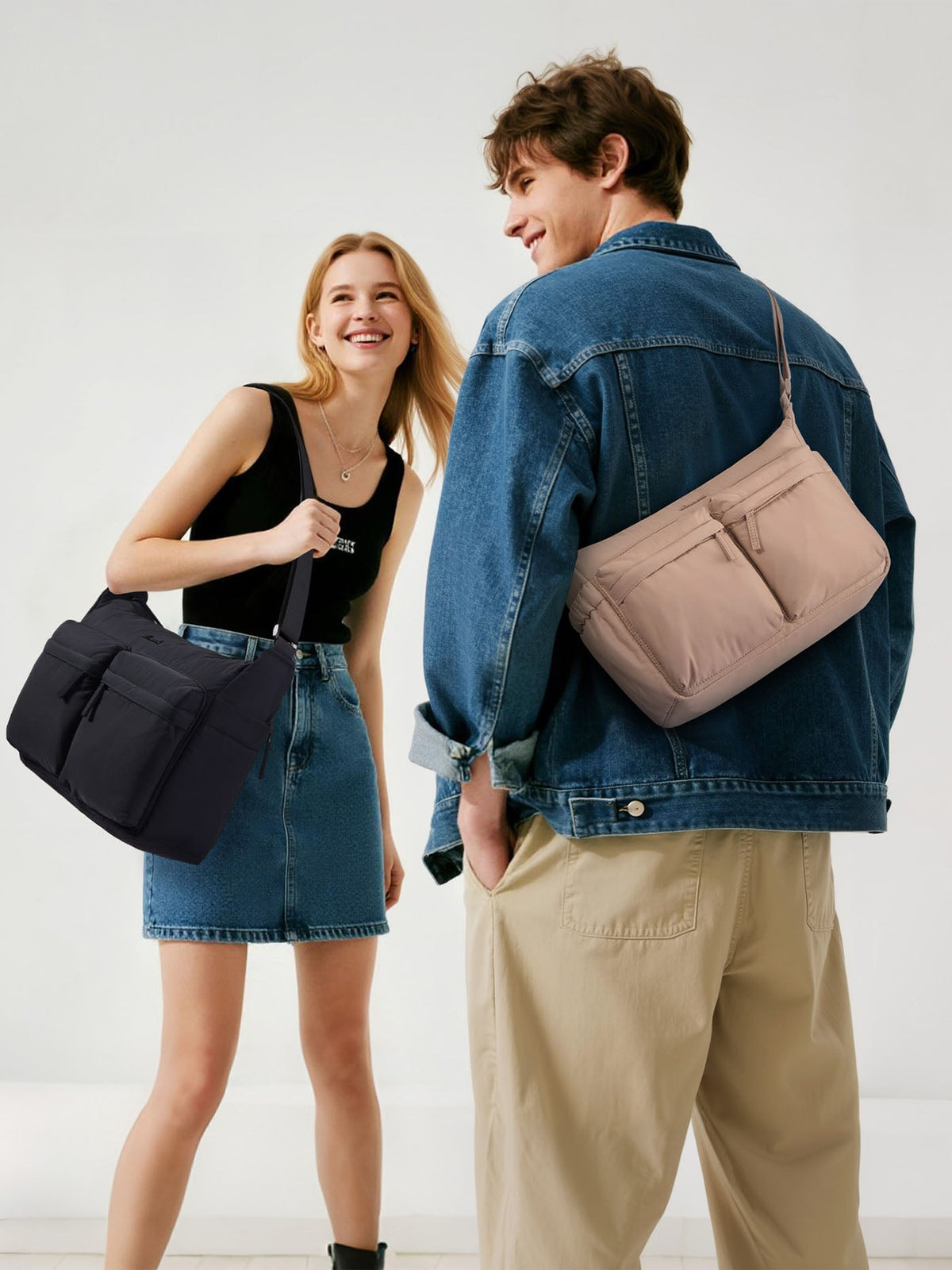 Puffy Crossbody Bags 11.5" 13.5"(US ONLY)