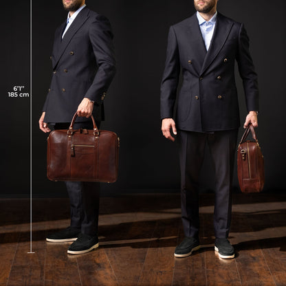 Large Leather Laptop Bag