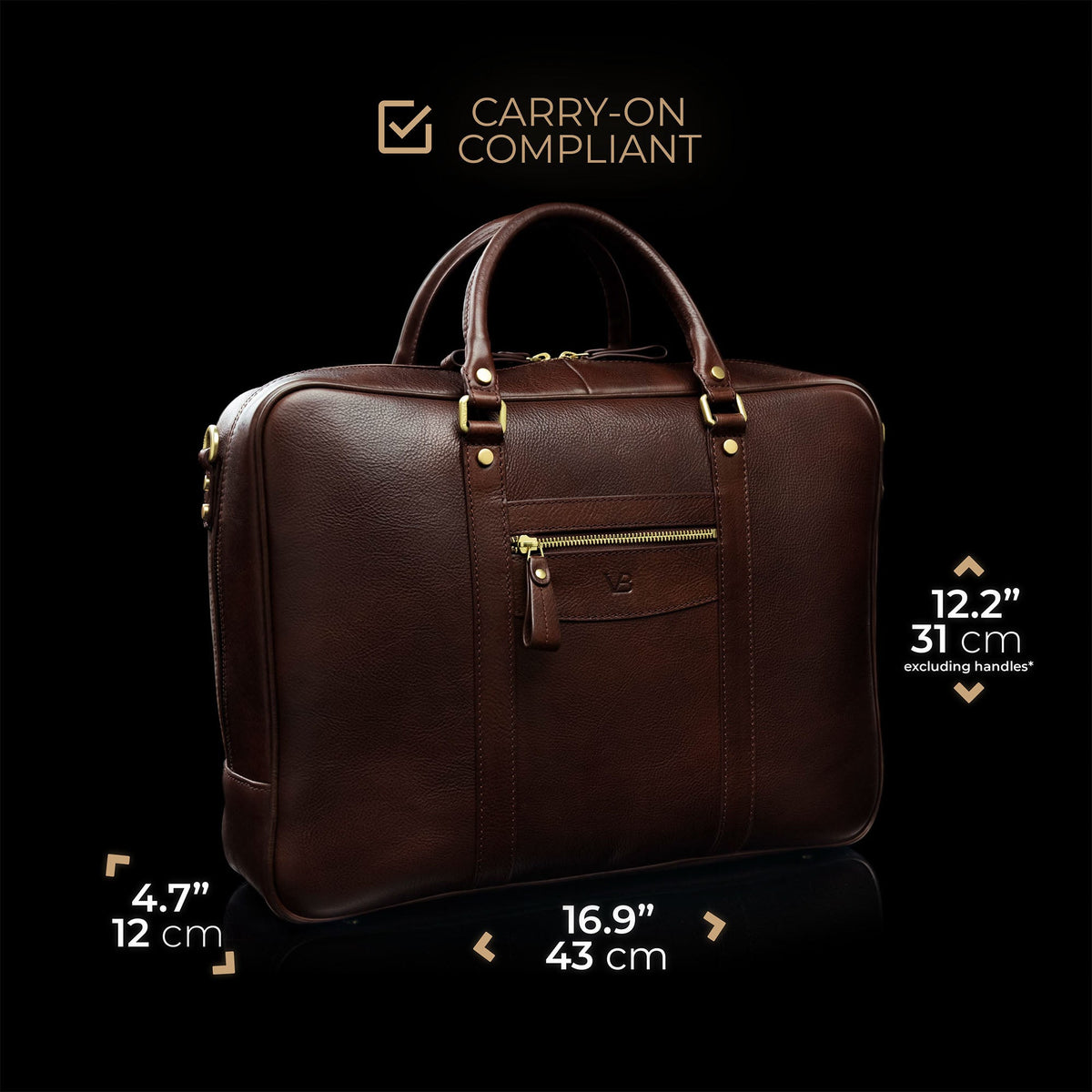 Large Leather Laptop Bag