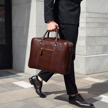 Large Leather Laptop Bag