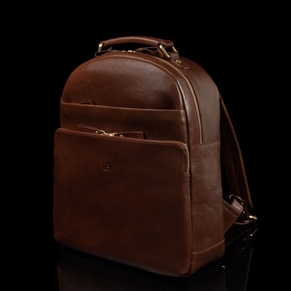 Liberty – Elegant Full-Grain Leather Backpack for Women