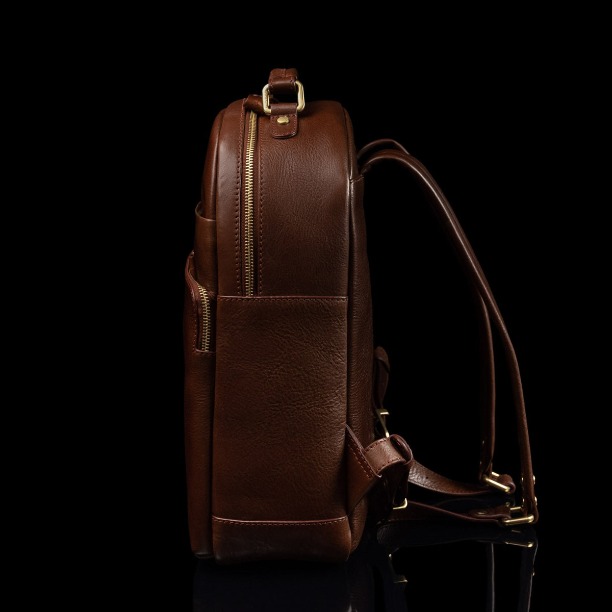 Liberty – Elegant Full-Grain Leather Backpack for Women