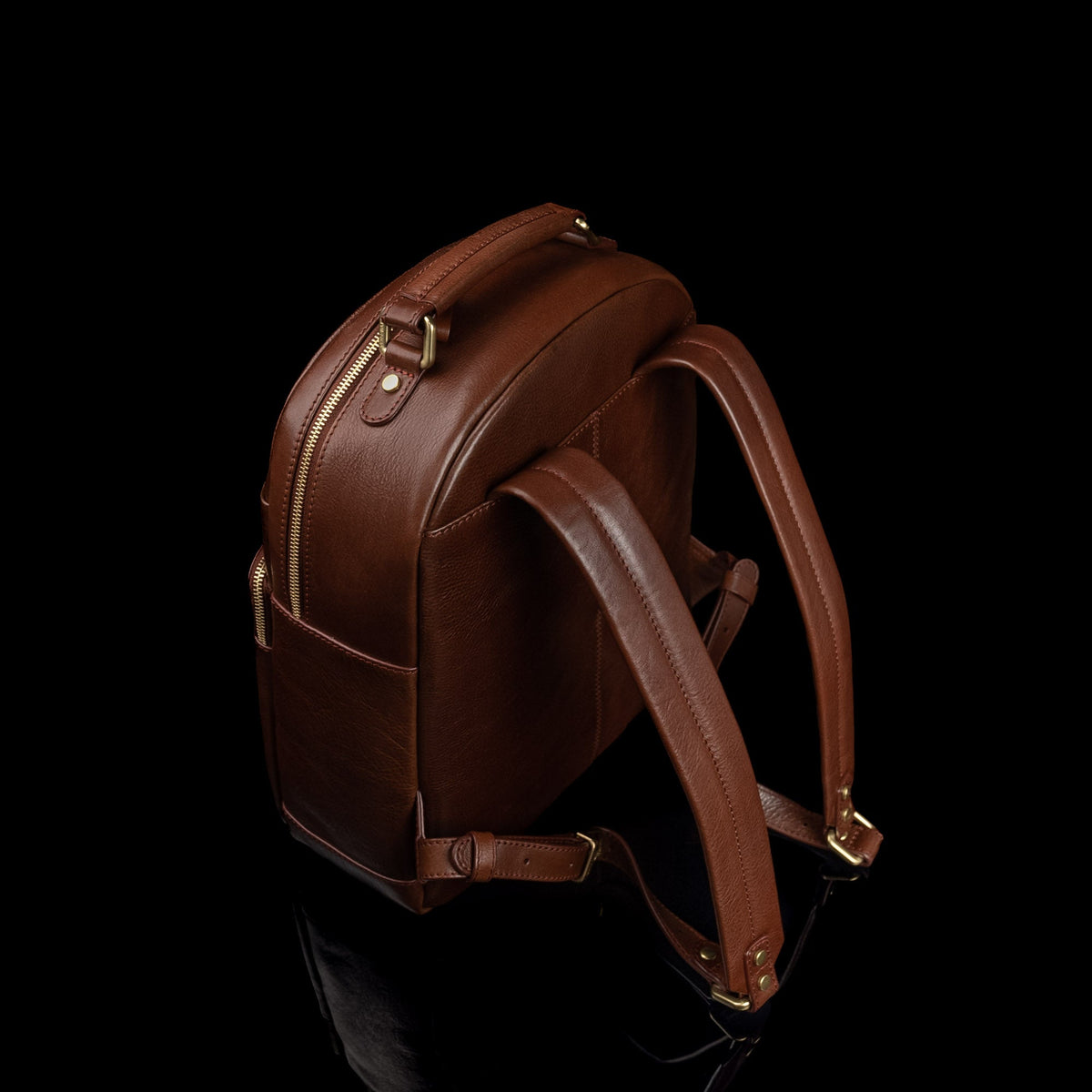 Liberty – Elegant Full-Grain Leather Backpack for Women