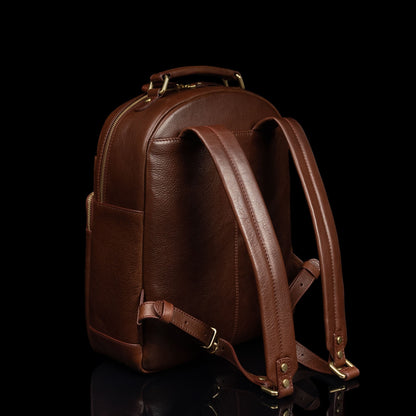 Liberty – Elegant Full-Grain Leather Backpack for Women
