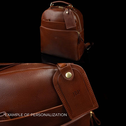 Liberty Men’s Leather Backpack