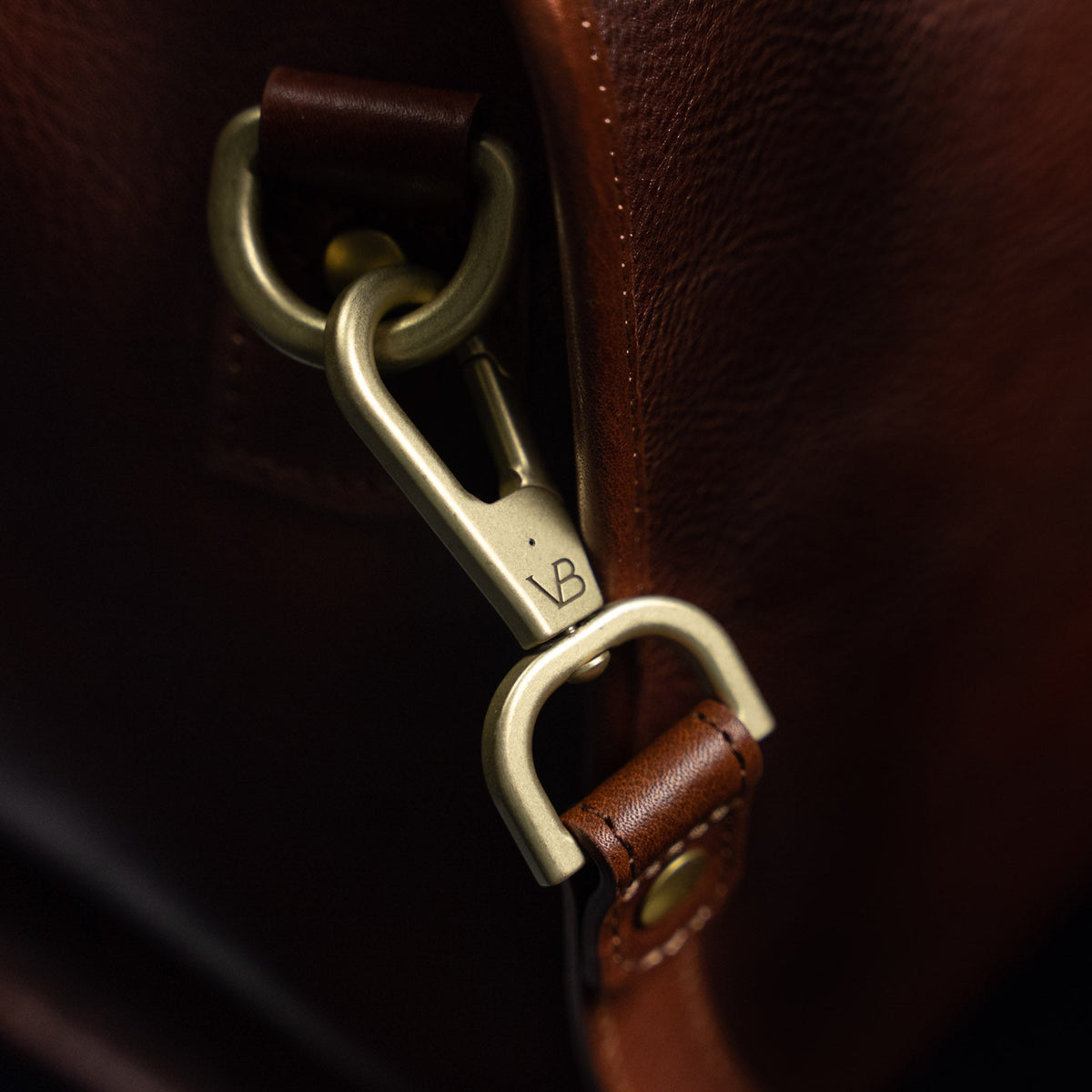 Leather Weekender Bag