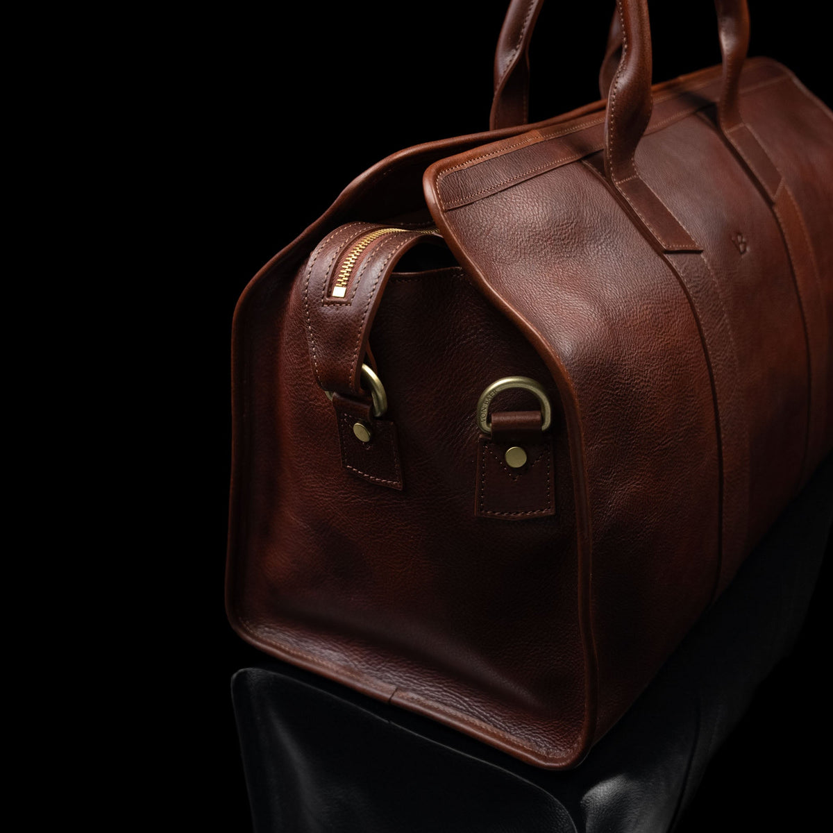 Leather Weekender Bag