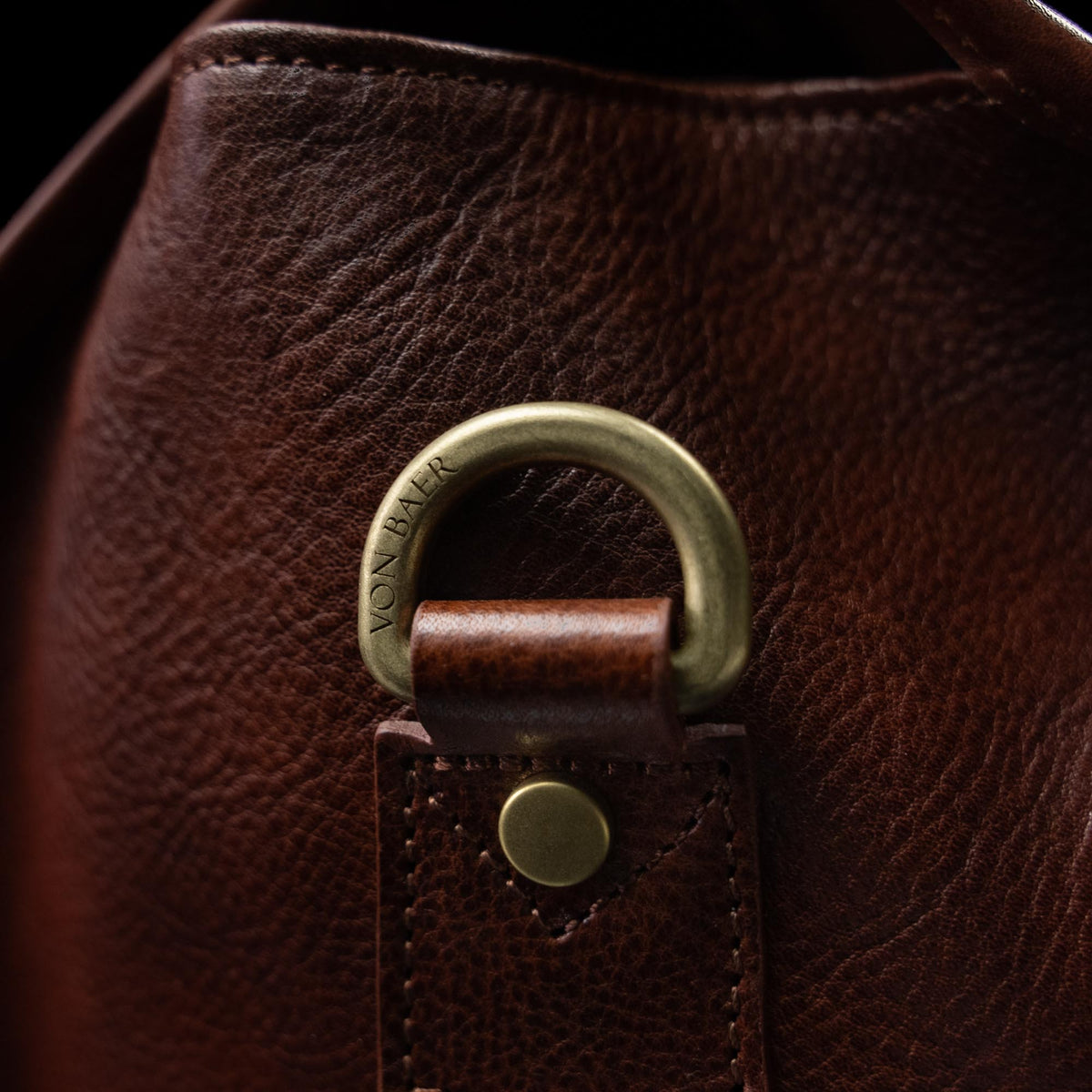 Leather Weekender Bag