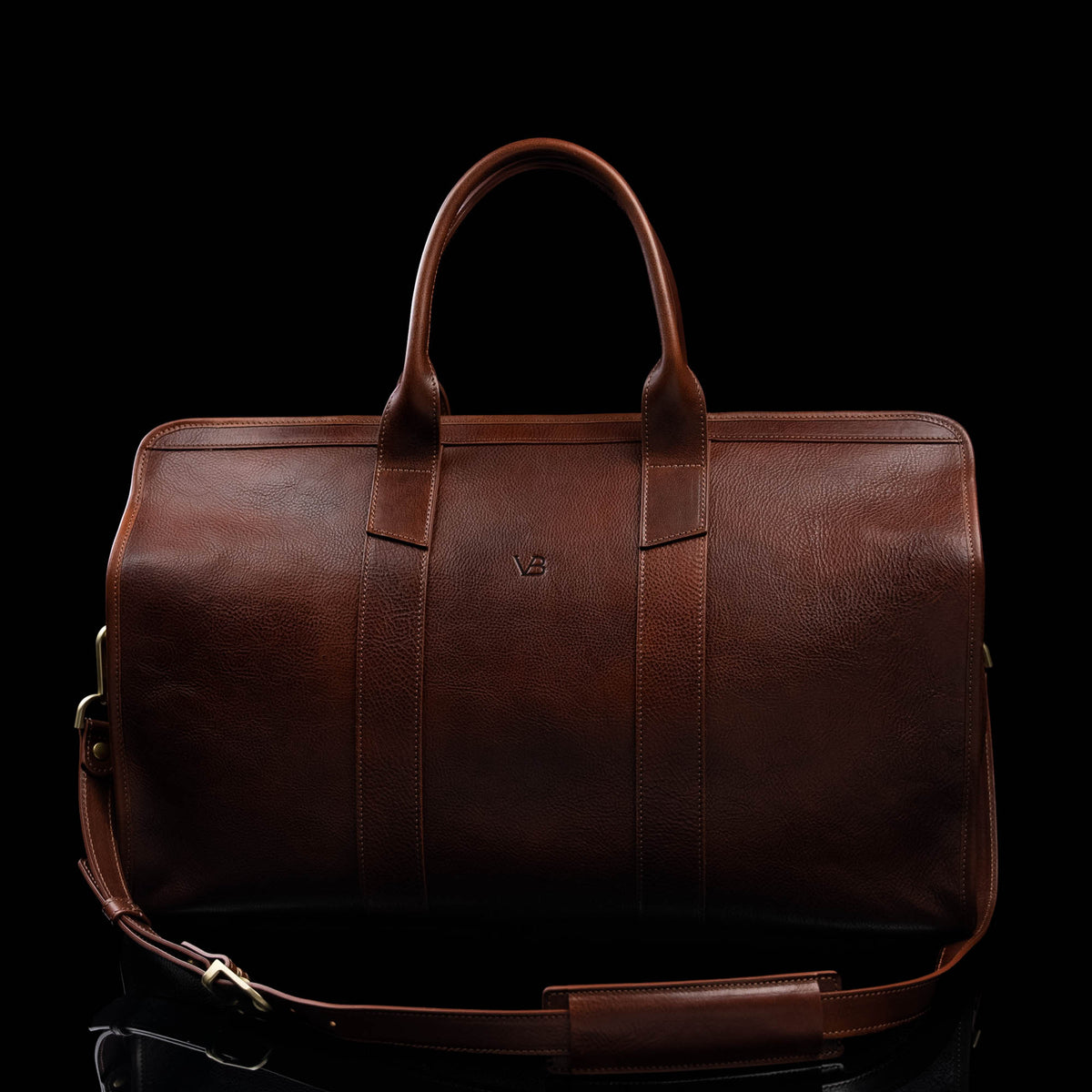 Women’s Leather Weekender Bag