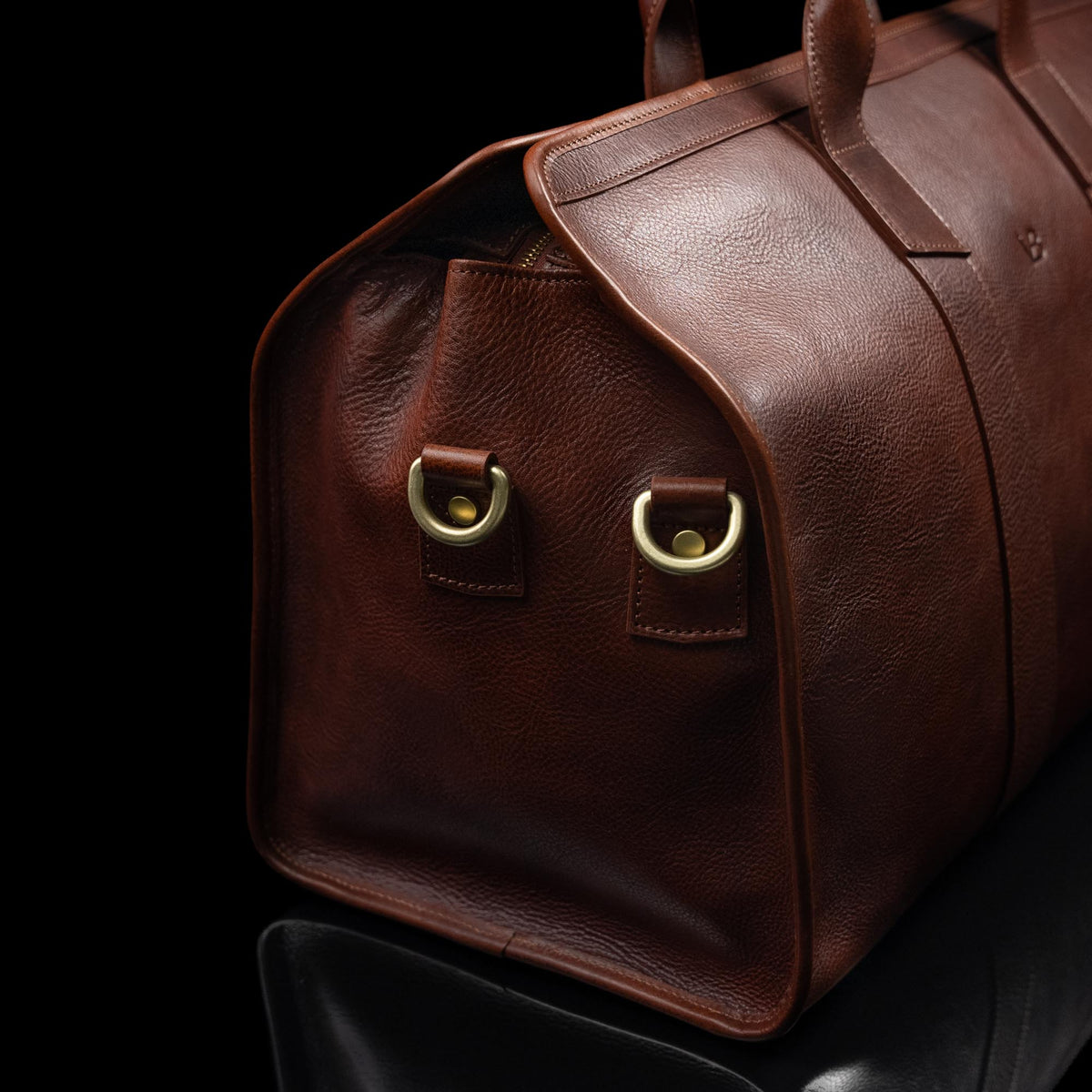 Women’s Leather Weekender Bag